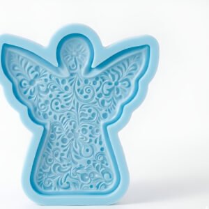 Molde de silicón Ángel Celestial Floral | DiseñoMolde