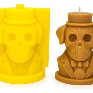 Molde de silicón Perro Catrín | DiseñoMolde