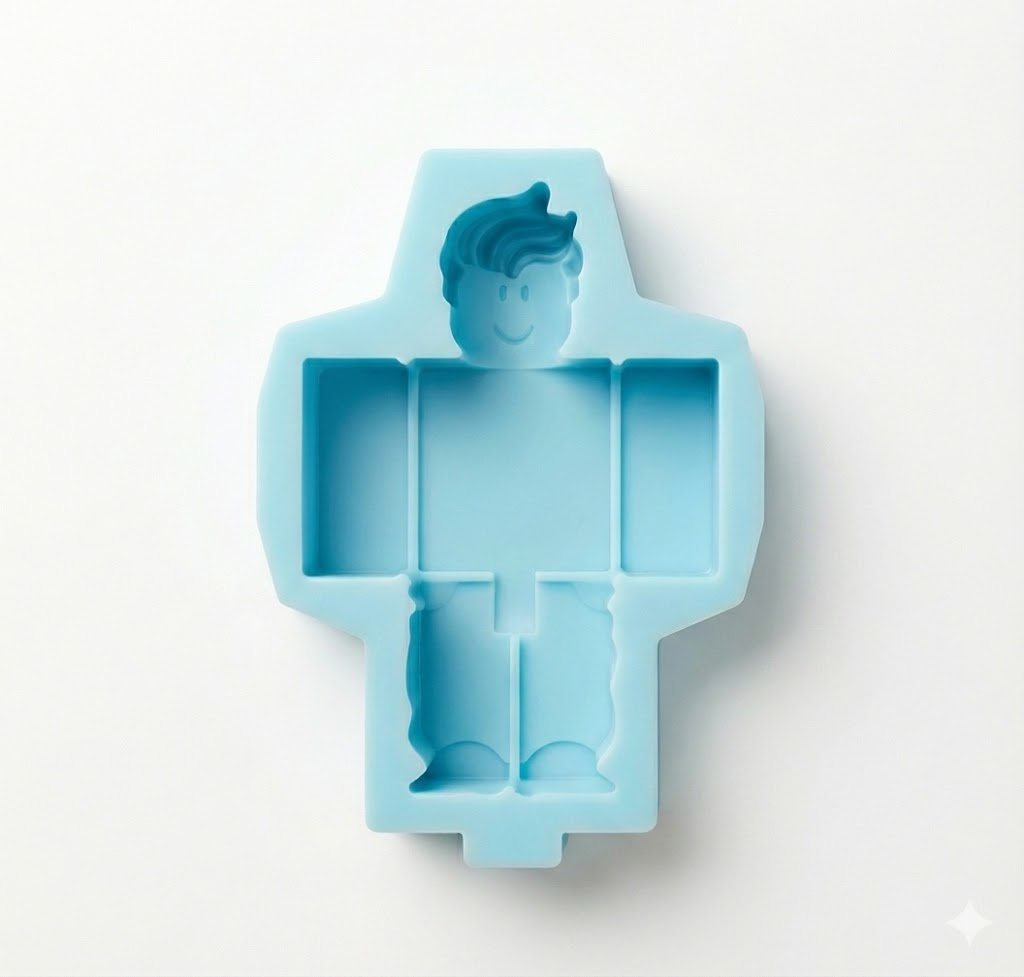 Molde Silicon Paleta Hielo Roblox Cakepop