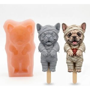 Molde de silicón Perrito Momia | DiseñoMolde