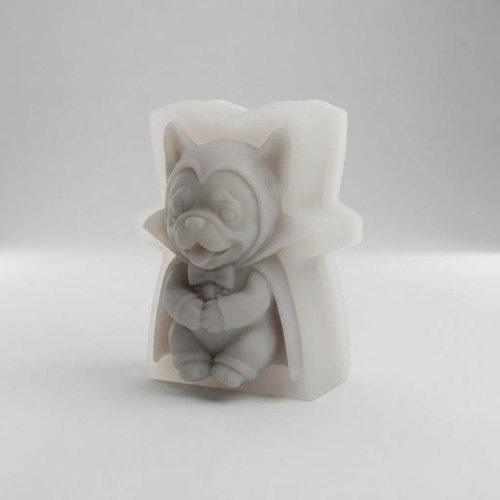 Molde de silicón Perrito Drácula - foto 4 | DiseñoMolde