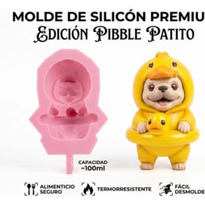 Molde de silicón Pibble Patito | DiseñoMolde