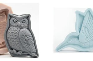 Molde de silicón Kit Búho + Colibrí | DiseñoMolde