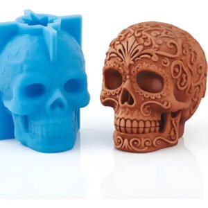 Molde de silicón Calavera Día de Muertos | DiseñoMolde