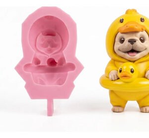 Molde de silicón Perrito Pibble Patito | DiseñoMolde